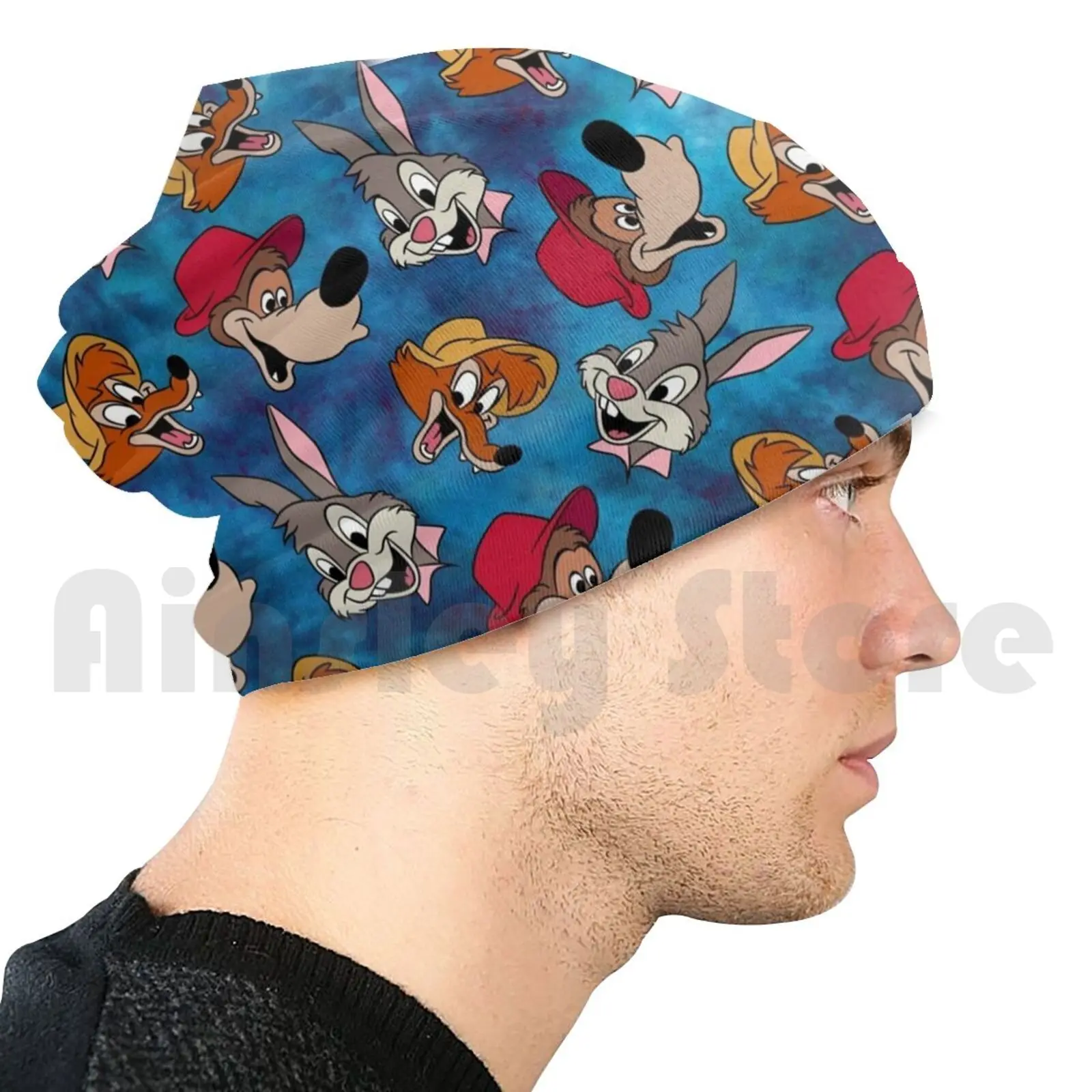 

Splash Mountain Pattern Beanies Knit Hat 1407 Beanies Print Splash Mountain Brer Brer Rabbit Brer Bear Brer Fox