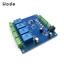 4-channel Modbus relay module 4-bit Modbus RTU switching input output digital data acquisition module input output module digital to rs485 module communication modbus rtu