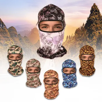 

Military Full Face Scarf Cycling Neck Head Warmer Camouflage Printed Outdoor Mask Windproof Wargame Hunting Ski Scarf Mask