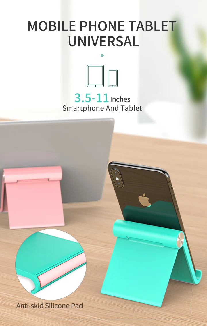 YKZ Универсальный держатель для телефона Подставка для iPhone iPad samsung Подставка для планшета Настольный держатель для мобильного телефона
