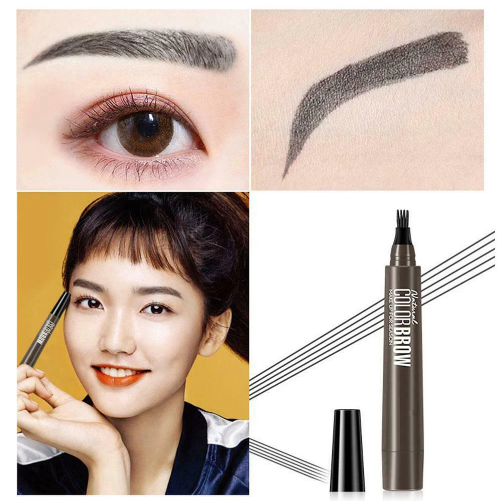 New 4Points Liquid eyebrow pencil Natural Tattoo Eyebrow Pen Eyebrow Enhancers Long-lasting Fine Sketch Eye Brow Pen Makeup Tool New 4Points Liquid eyebrow pencil Natural Tattoo Eyebrow Pen Eyebrow Enhancers Long-lasting Fine Sketch Eye Brow Pen Makeup Tool