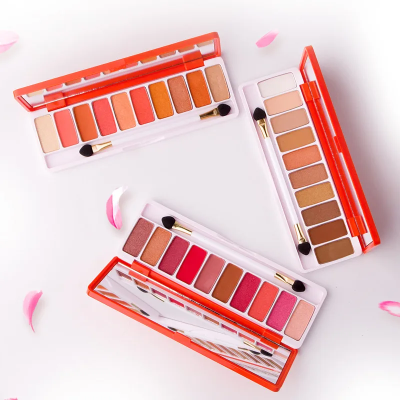 

10 Colors Shimmer Or Matte Eyeshadow Makeup Palette Long Lasting Eye Shadow new