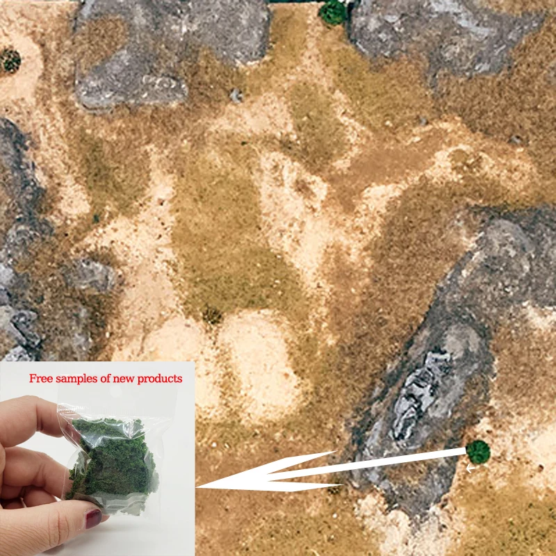 50g Fine Turf(ground Foam) 0.5-0.8mm fine Sponge Material Scale Model Train Railway Layout Powder Model Train Building Diy - Image 3