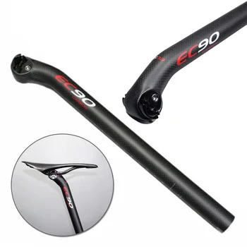 

EC90 Seat Post Carbon Fiber Mountain Bike Road Bicycle Seatpost Tube 3K 20Degree Ultra-high Strength Easy Installation