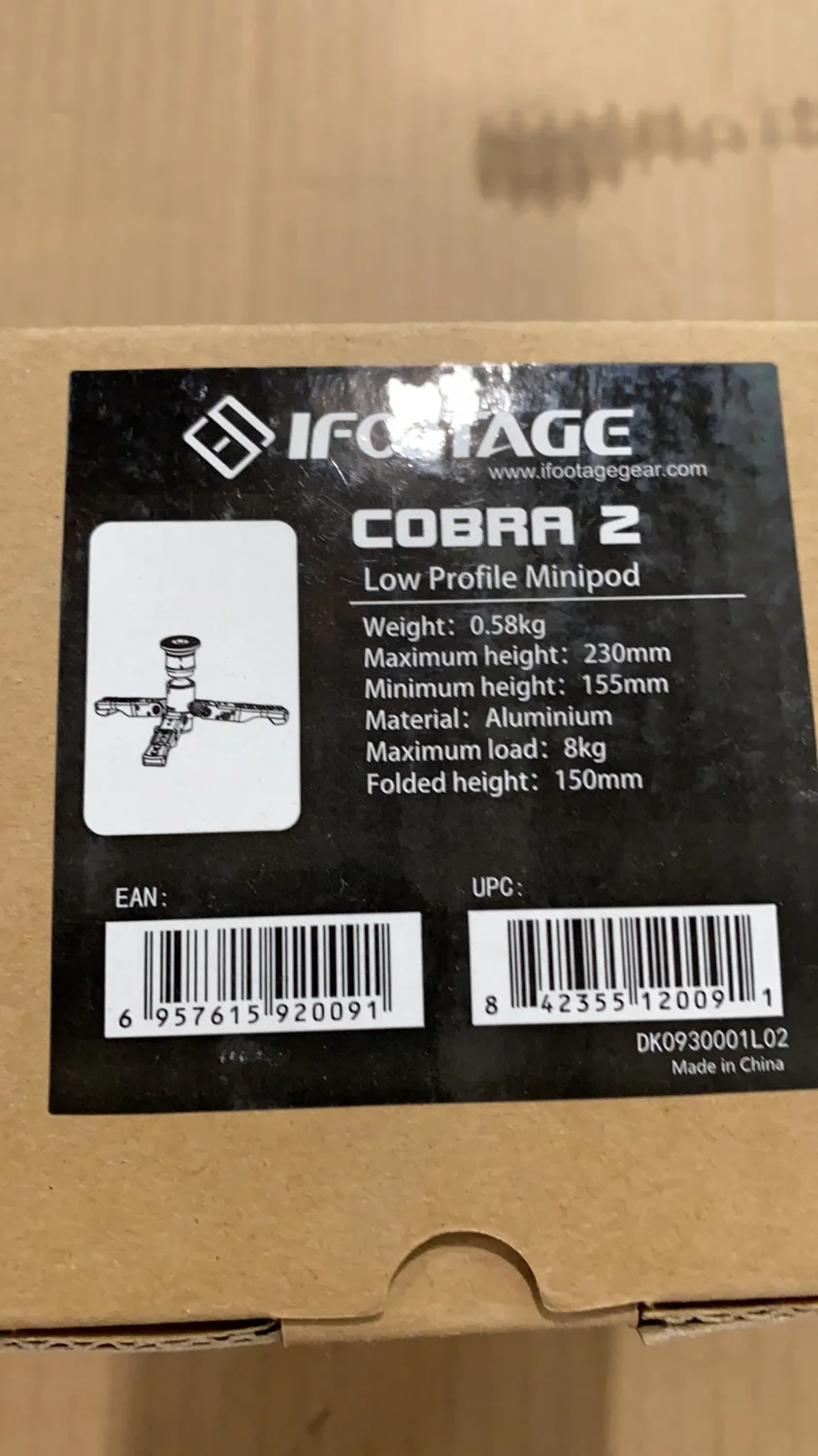 Бывший в употреблении мини стол IFOOTAGE для телефона gopro иивы камеры