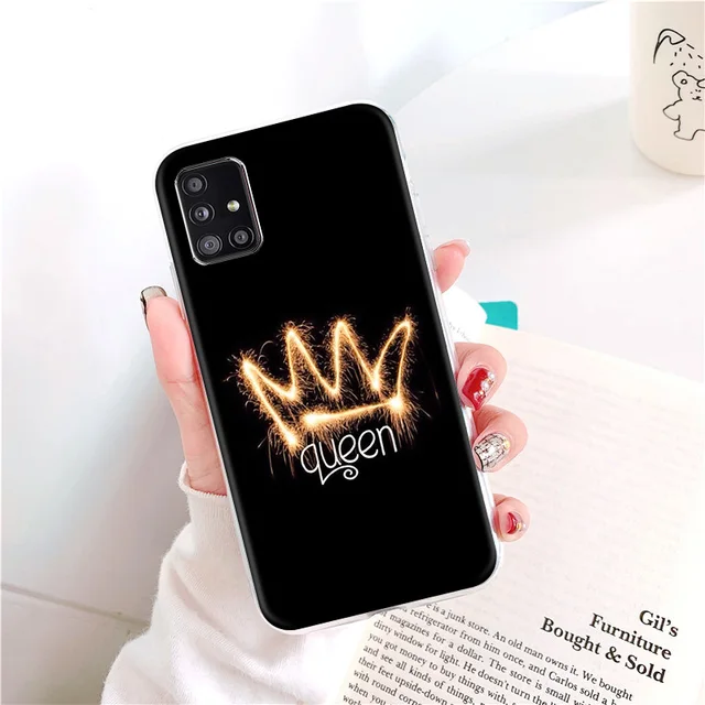 For Samsung A32 Case For Samsung Galaxy A12 A21S A52 A72 A51 A71 Flamingo Soft TPU Silicone 4G 5G A325F A326B Back Cover Fundas L081