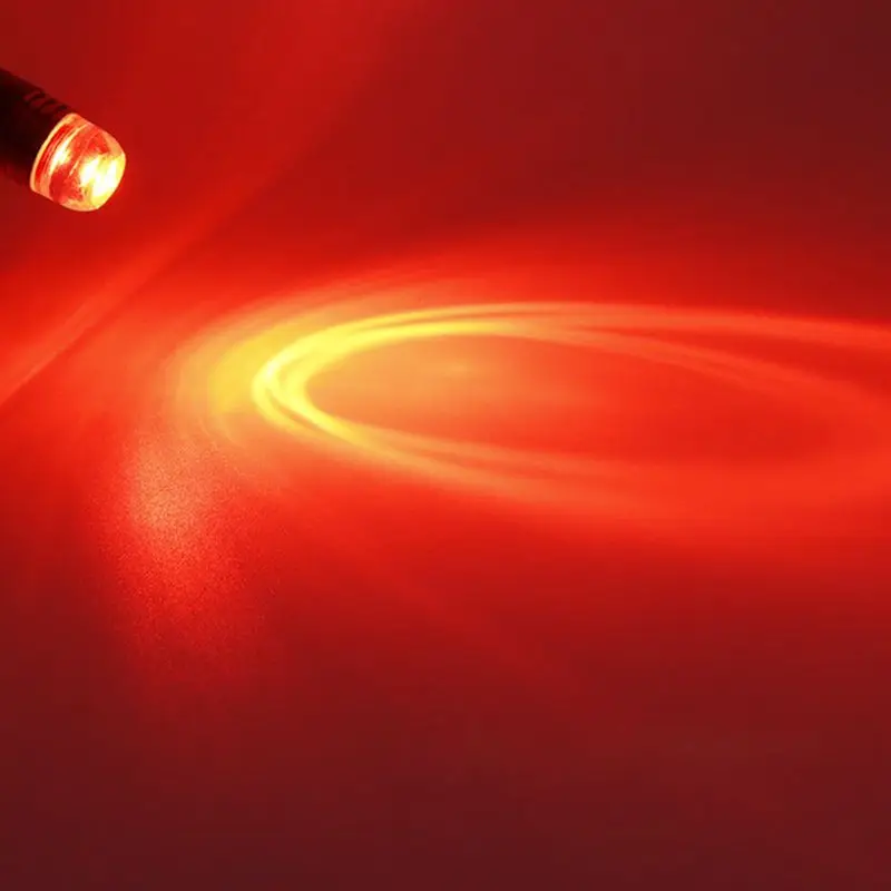2PCS Red 1157 Strobe Flashing LED Projector Bulbs For Car Tail Brake Lights Auto Turn Signal Lamp Bulb