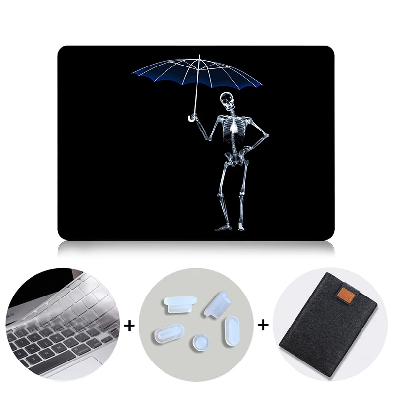 Жесткий чехол MTT с черным каркасом для Apple Macbook Pro 13 15 retina для Mac Book Air 11 12 13 защитный чехол для ноутбука - Цвет: MB02
