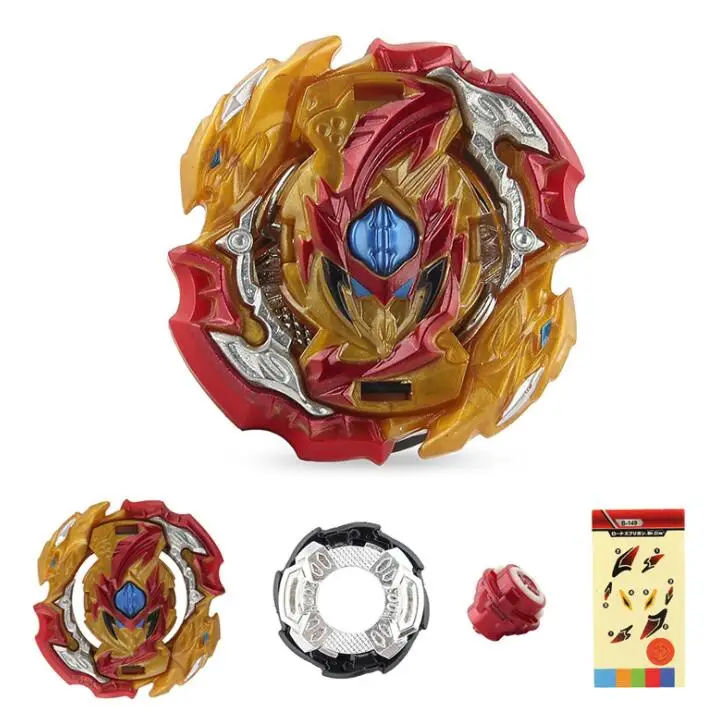 Волчок Beyblades Burst GT с лаунчером игрушка для арены металлический Бог фафнир