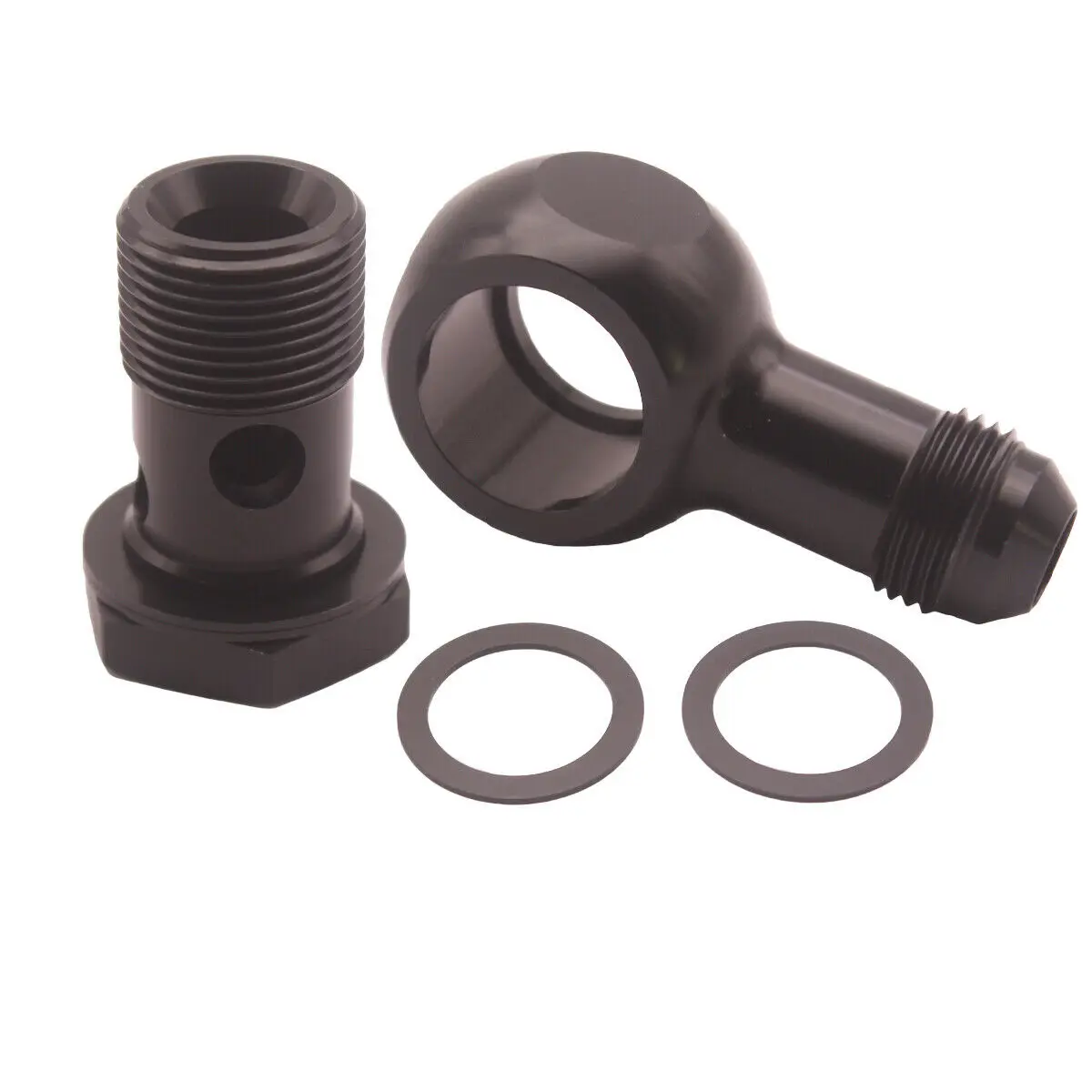 M22 P1.5 AN -8 Out Banjo Bolt Kit для Setrab Oil Cooler JIC 8 3/4 "-16 UNF Black | Автомобили и мотоциклы