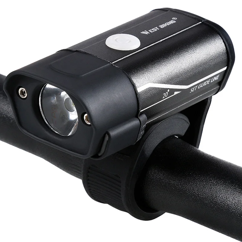 WEST BIKING велосипедный передний светильник USB зарядка L2 лампа 5 режимов светодиодный