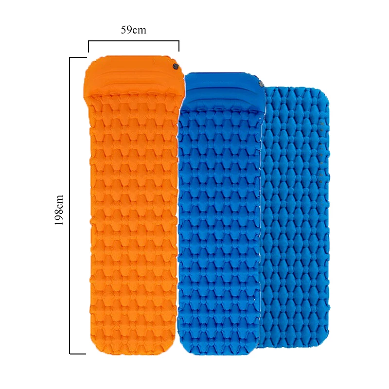 

Outdoor mat camp sleeping Pad Inflatable air mattresses self mat furniture bed ultralight cushion pillow hiking trekking