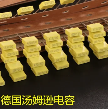 

10pcs Free shipping Germany Audio Film Capacitor 104PF 0.1uf Non-polar Capacitor Withstand Voltage 100V