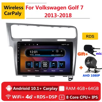 

2 din 8 core android 10 car radio auto stereo for Volkswagen VW golf 7 mk7 2013 2014 -2018 navigation GPS DVD Multimedia Player