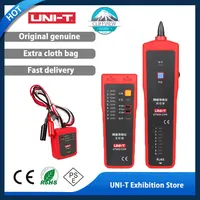 UNI-T UT682 Network Wire Tester Tracker RJ11 RJ45 Wire Line Finder Lan tester Handheld Cable Testing Tool for Network Maintenanc 1