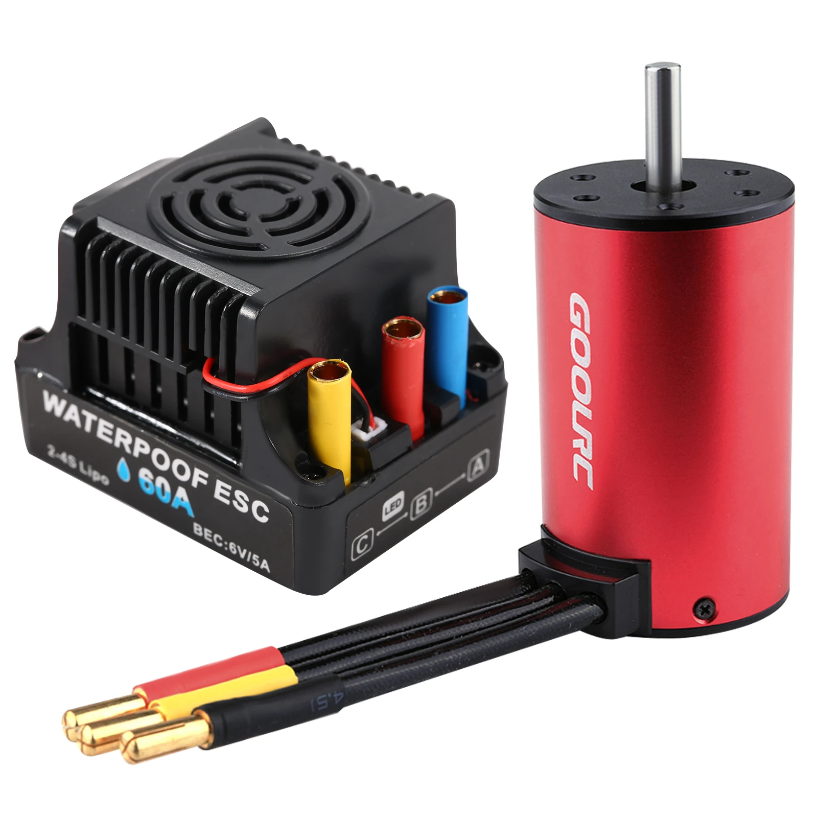 GOOLRC 3660 3300KV Brushless Motor 60A 