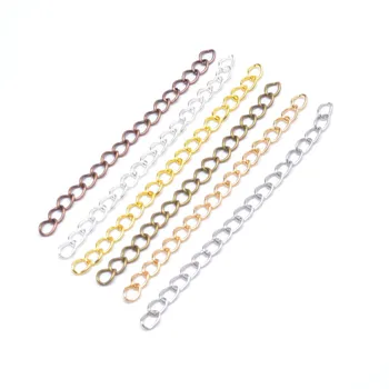 Jewelry Findings Necklace Extender Bracelet Extender Extension Tails DIY Craft Jewelry Finding Making Connectors 2