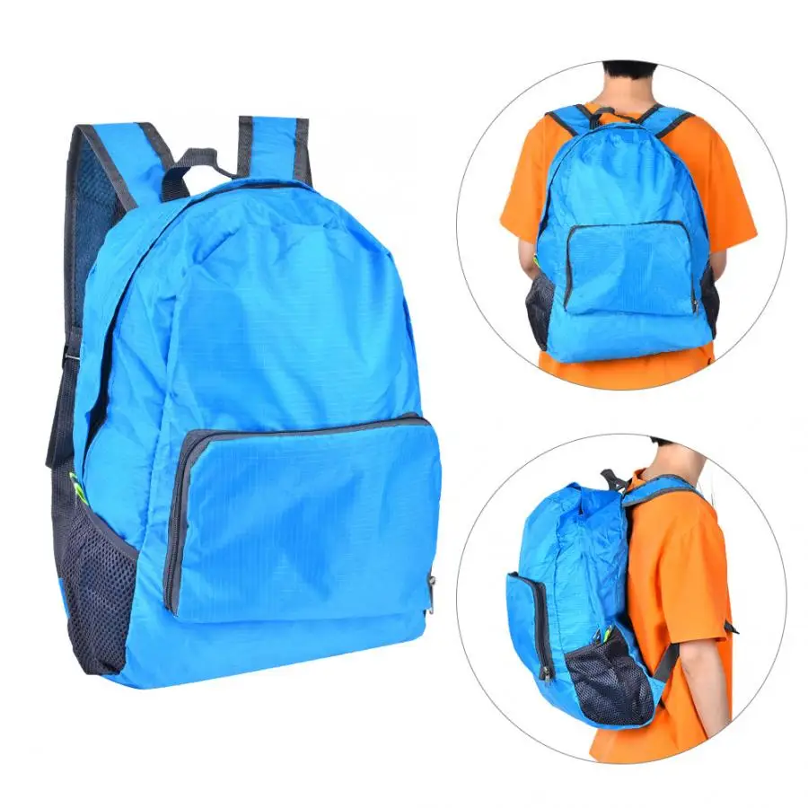 Waterproof Outdoor Bag Ultra-light Travel Backpack Foldable Sholder Bag for Hiking Camping Trekking Climbing Sports Bag