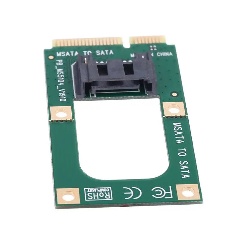 Мини SATA карты конвертер с mSATA до 7 пин Расширение адаптер Внешний жесткий диск SSD