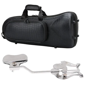 

Professional Trumpet Bag Oxford with Marching Musical Sheet Clip Stand Trombone Marching Lyre