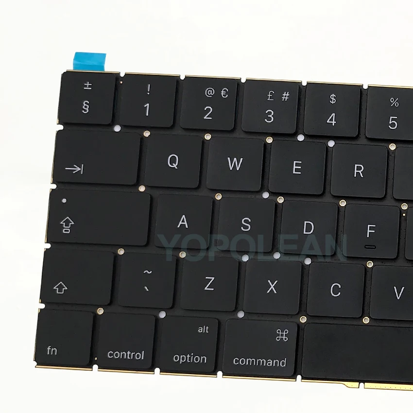 Для Macbook Pro retina 1" A1706 15" A1707 британский английский раскладка клавиатуры лет