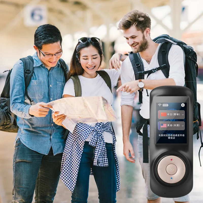 52 Languages Two Way Voice Smart Translator WiFi Hotspot Portable Travel Meeting Translation