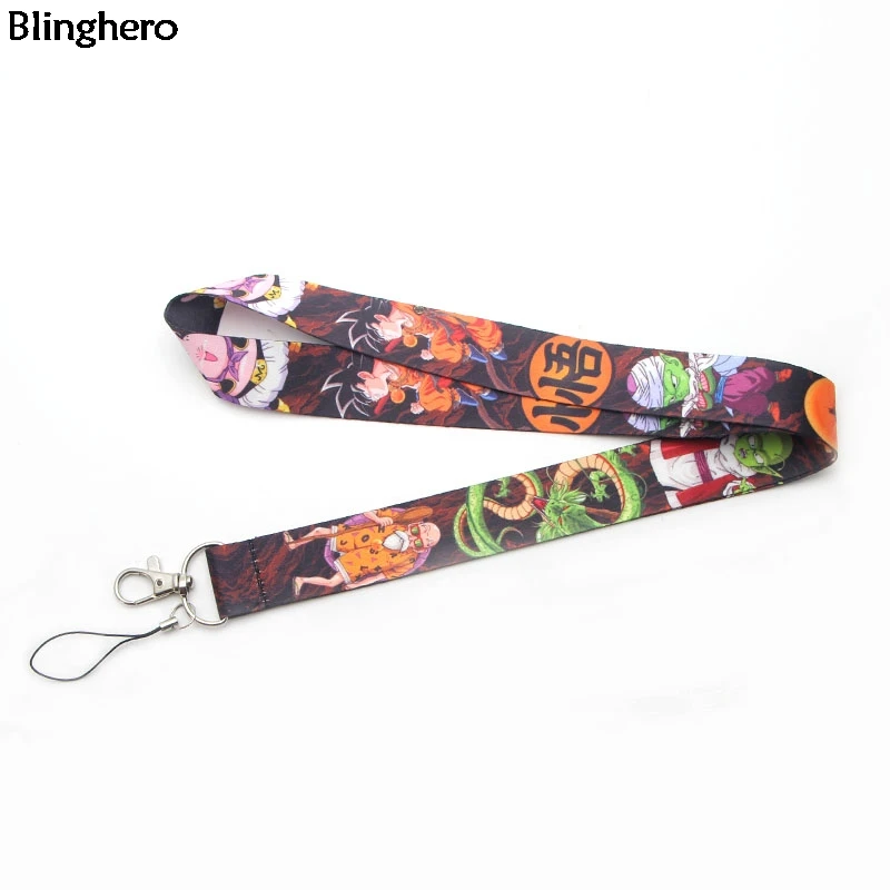 Blinghero микс Dragon Ball шнурок крутые ключи телефон Lanyards ID бейдж держатель аниме шейный ремешок для камеры свисток подарки BH0421