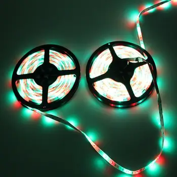 

Waterproof Car Interior Lights LED Strip with Remote Control Light Bars Decoration 10M Halloween SMD 3528 Multicolor Remote