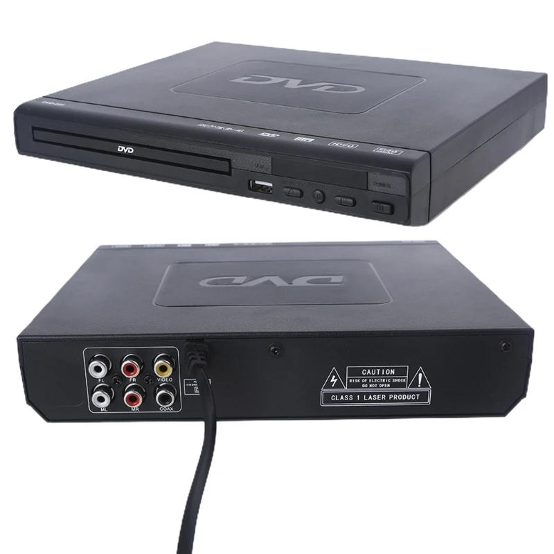 Mini Dvd Player Para Casa, Dvd Player, Para Tv Com H Dmi/av, Cabos De