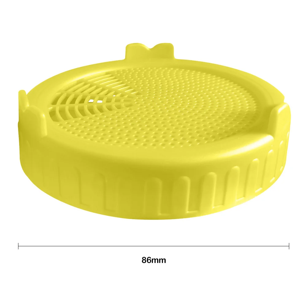 Food Grade Mesh Sprout Cover Kit Peanut Sprouting Lid for Mason Jar Bean Sprout Cover Fermentation Strainer Lids