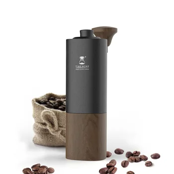 

2020 New Manual Coffee Grinder Enthusiast Home Portable Coffee Beans Grinder Machine Titanium Conical Mill Burr