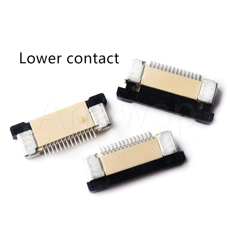 Cable Connector Fishing Hook Link Rigs 5 Pcs/Lot FFC/FPC Spacing of 0.5mm Draw-Out Type 4/5/6/7/8/9/10/11/12/14/16/18/20/22-60p Flat Cable Connector