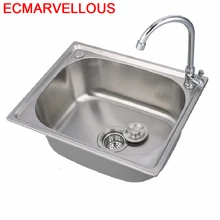 Dissipador De Para Gootsteen Afwasbak кран Acero Inoxidable Escurridor Cocina Fregadero Lavabo Cuba Pia Cozinha кухонная раковина