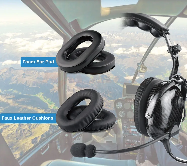 Bluetooth карбоновая авиационная гарнитура с электретным микрофоном, ультра легкий