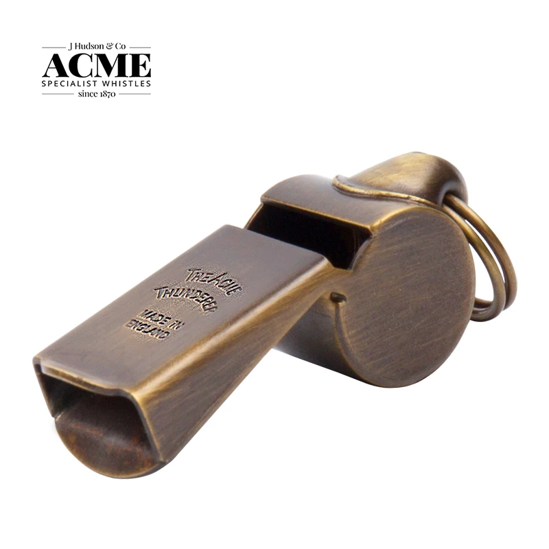 ACME 63 silbato de Metal de cobre puro, versión Retro, alta Decibel, fácil  de llevar, impermeable, para supervivencia al aire libre|Seguridad y  supervivencia| - AliExpress