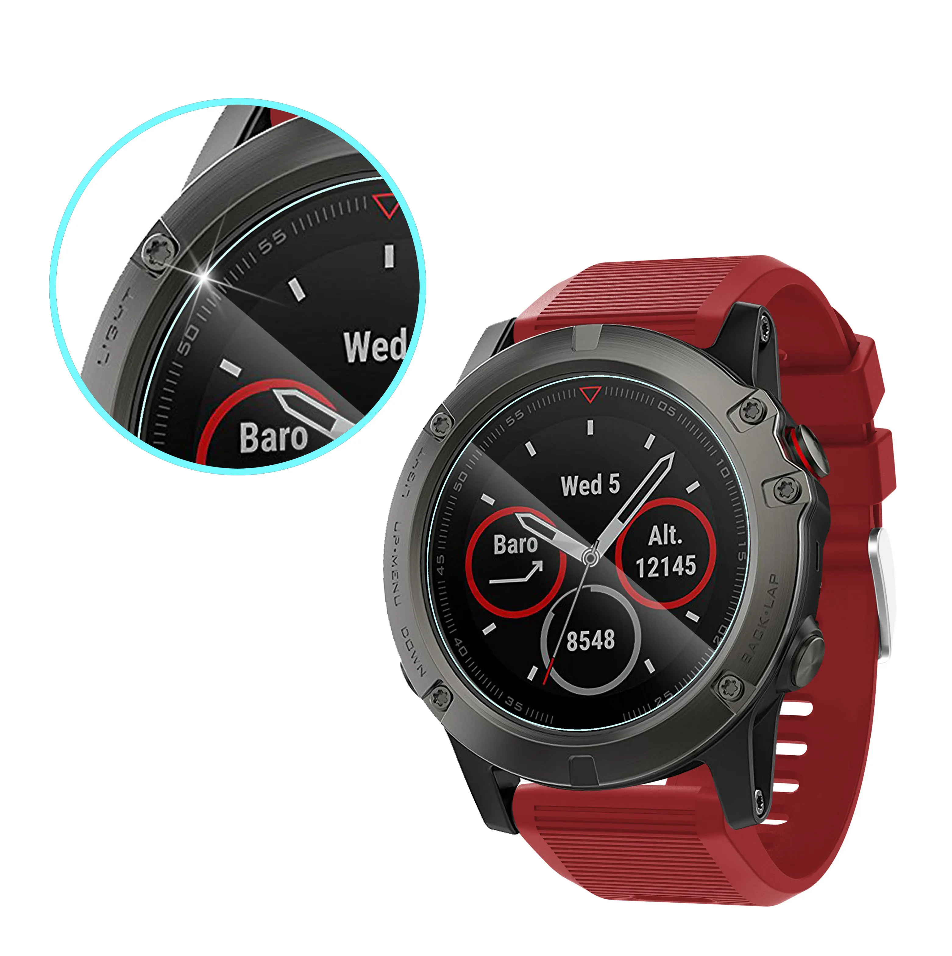 

YAYUU 3PCS For Garmin Fenix 5/Fenix 5s/Fenix 5X Tempered Glass 9H 2.5D Screen Protector Full Film For Fenix 5/Fenix 5s/Fenix 5X