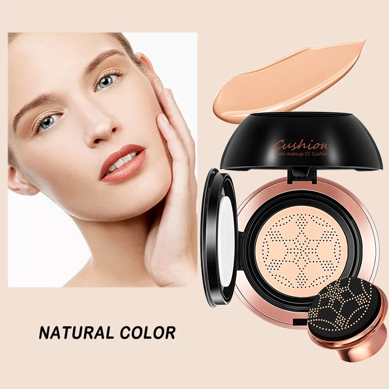 Natural Color Макияж гриб воздушная подушка CC крем стойкий водостойкий покрытие дефекты ровный тон кожи CC крем праймер - Цвет: Natural Color