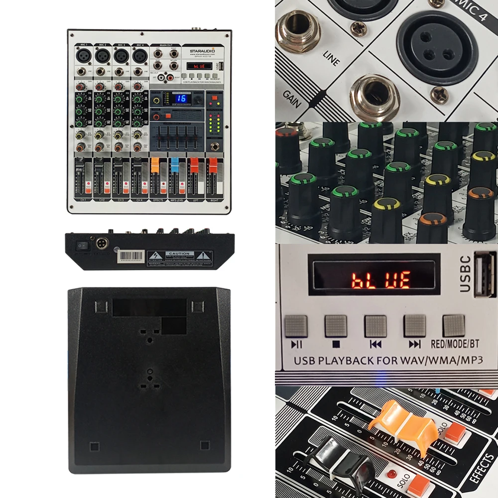 bt usb cording mixer