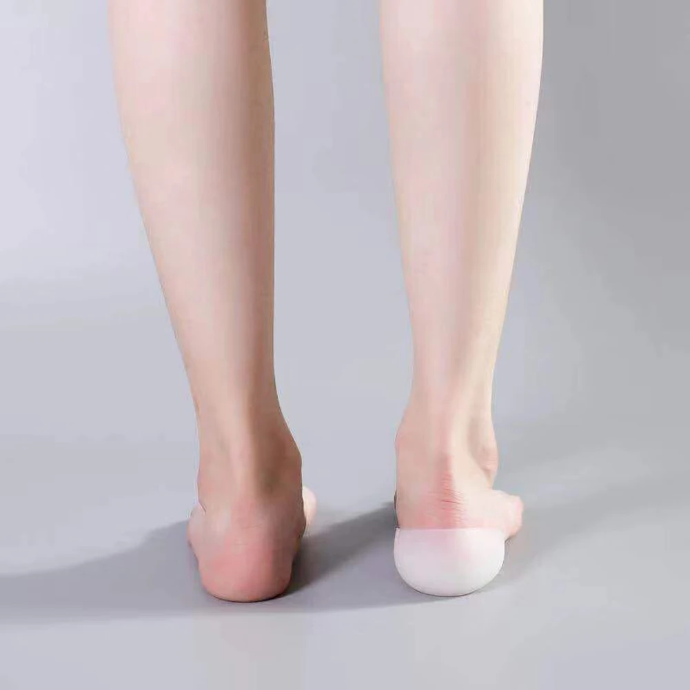

Height Increase Heels Sleeve Gel Heel Height Invisible Elevators Pads Arch Foot Pain Relief Shock Absorbing Pads for Men Women