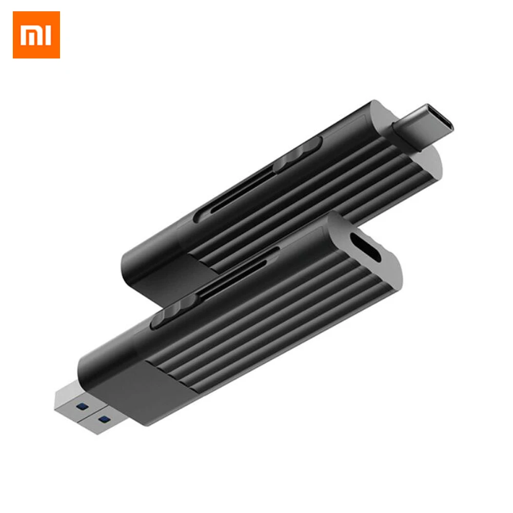 Xiaomi IQUNIX U-Disk USB Flash Type-C Drive Dual 128/32/64G Interface 220M Sliding for Phone Tablet PC MAC U Disk For Smart Home