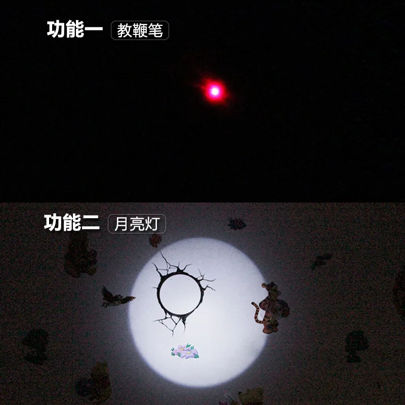 Мини круглый фонарик в форме Луны, фонарь с фокусом, фонарь, 1000LM светодиодный ночник