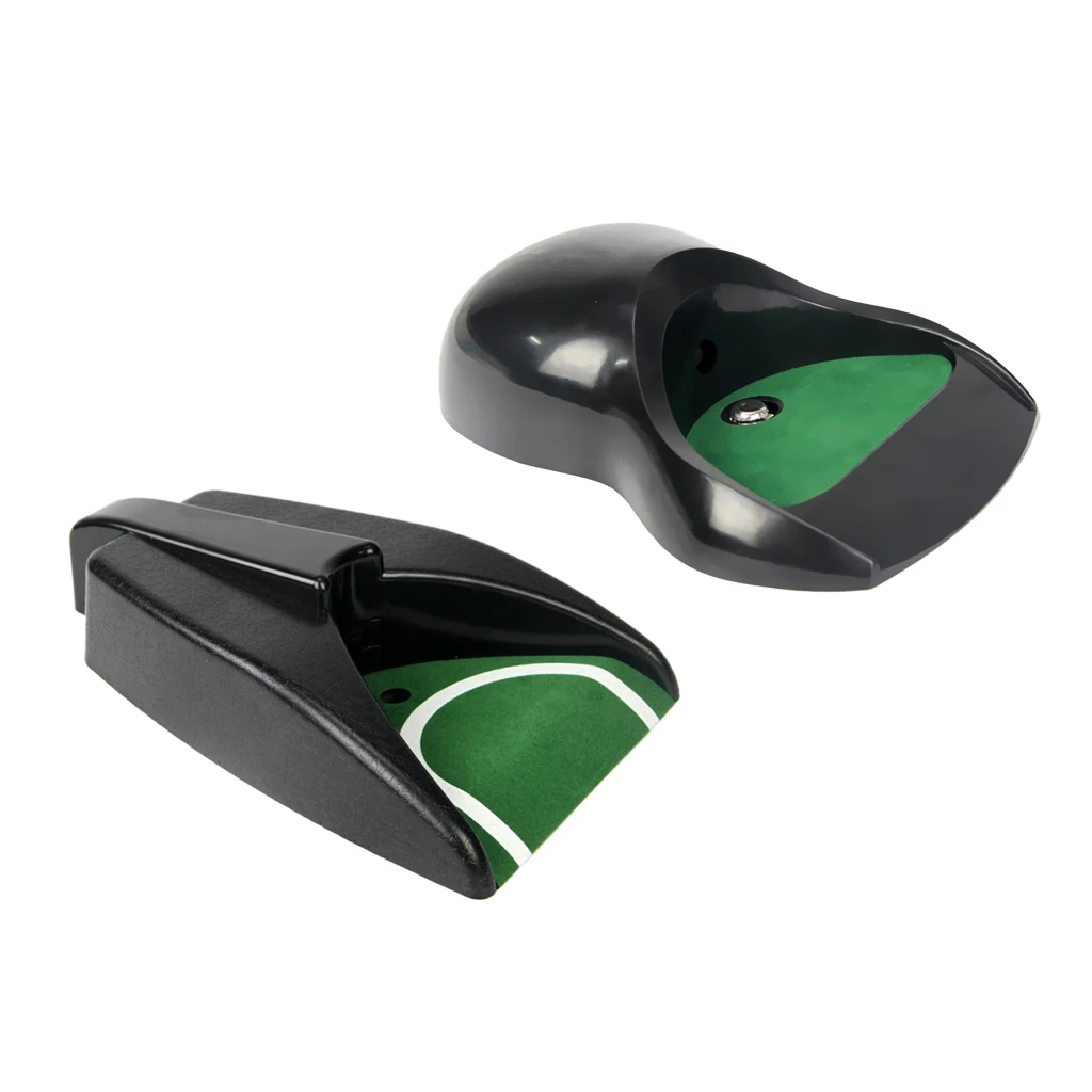 Golf Automatic Putting Cup Auto Return Machine Putt Training Tool Equipment Golf Putting Cup Hole Golf Ball Kick Back