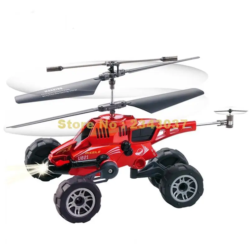 U821 Rc Drone Udi Quadcopter Flying Fired Missiles Control Driving On Land Remote Helicopter Toy | Игрушки и хобби