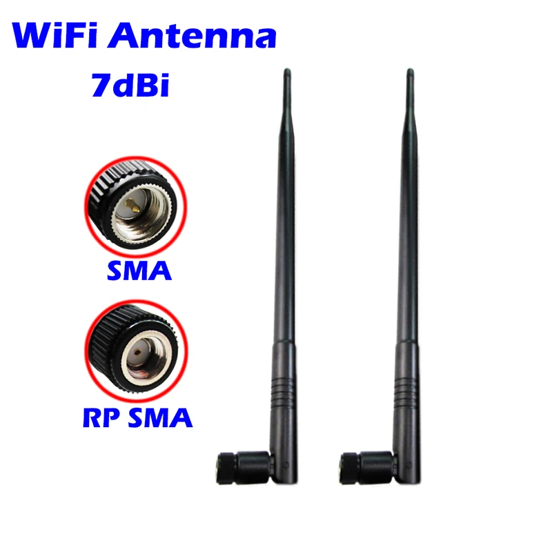 WiFi Antenna 7dBi Omni Aerial Directional for Wireless Signal Network Router USB Adapter Modem PCI PCIe Cards AP Client Extender