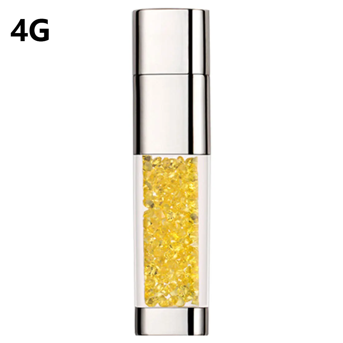 Light yellow 4G Кристалл элемент флэш-накопитель USB2.0 флэш-накопитель 4 ГБ 8 ГБ 16 ГБ 32 ГБ 64 ГБ - Цвет: Light yellow 4G