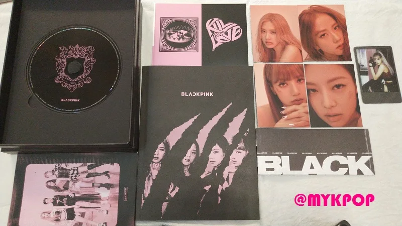 [MYKPOP]~ Официальный~ BLACKPINK Mini 2: KILL THIS LOVE Album CD+ Photo Book, KPOP SA19081102-BLACK Ver