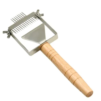 

Adjustable Double-ended Needle Balance Uncapping Honey Fork Scraper Beekeeping Tools