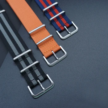 

China Largest Wholesale Market 20/22mm Nato Nylon Strap James Bond 007 Watchbands