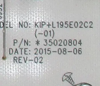 

QLED55X80U Power Supply Board 34013161 35020804 Kip + L195E02C2-01