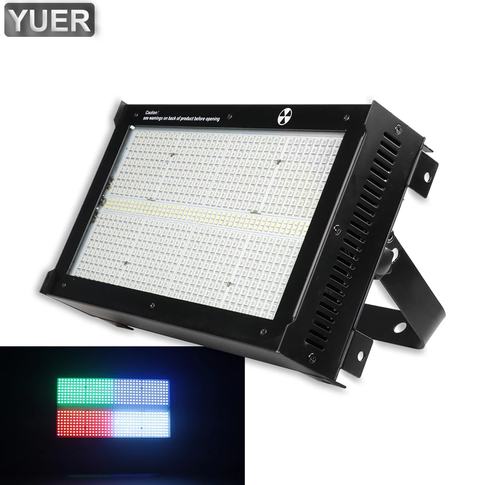 2021 648X0.5W LED RGB 3IN1 Strobe Light Sound Control Stage Party Show Effect Lights Professional Disco DJ Bar Xmas Strobe Light